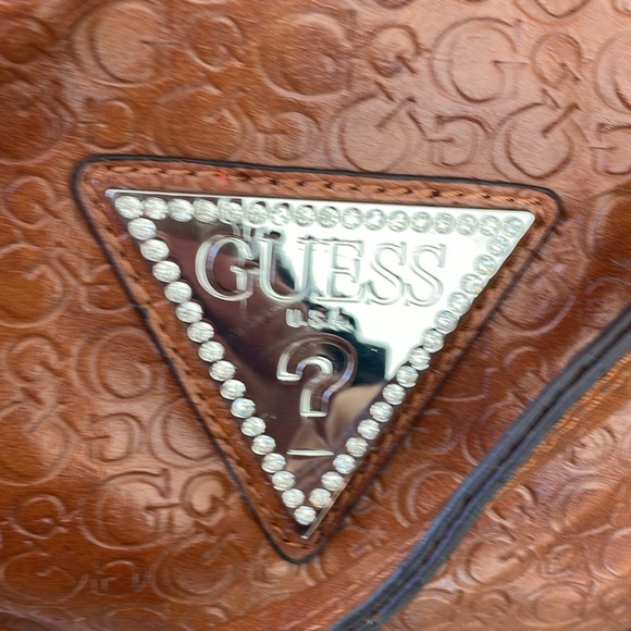Guess brand. Large brown satchel. - Picture 2 of 4